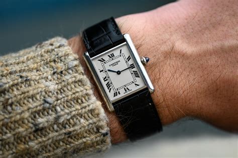 cartier santos dupe|cartier tank watch look alike.